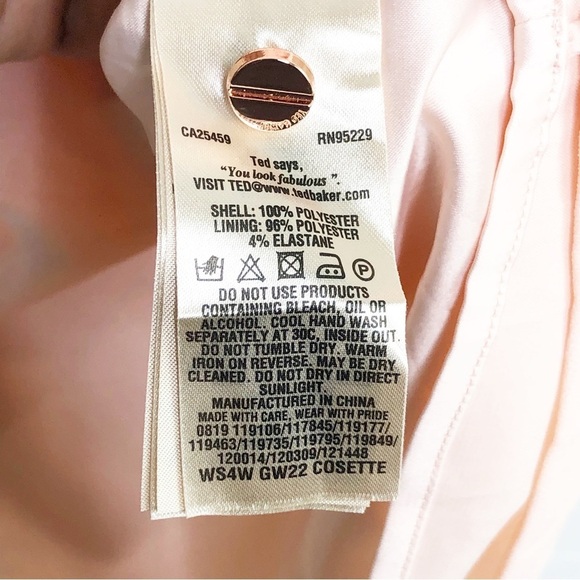 Ted baker pink Cosetta Barbiecore mini dress - Picture 5 of 12